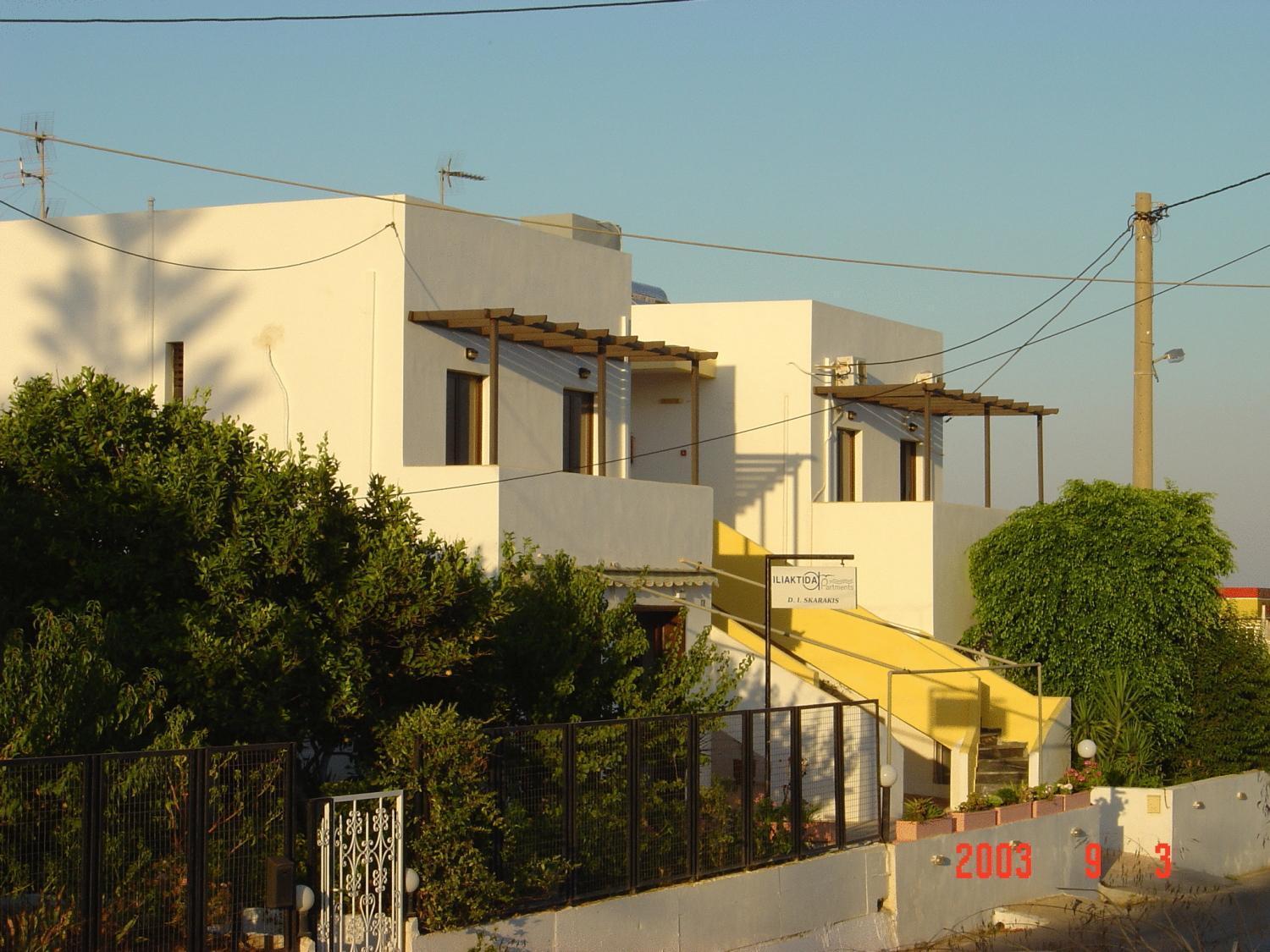 Iliaktida Apartments Rapanianá Kültér fotó